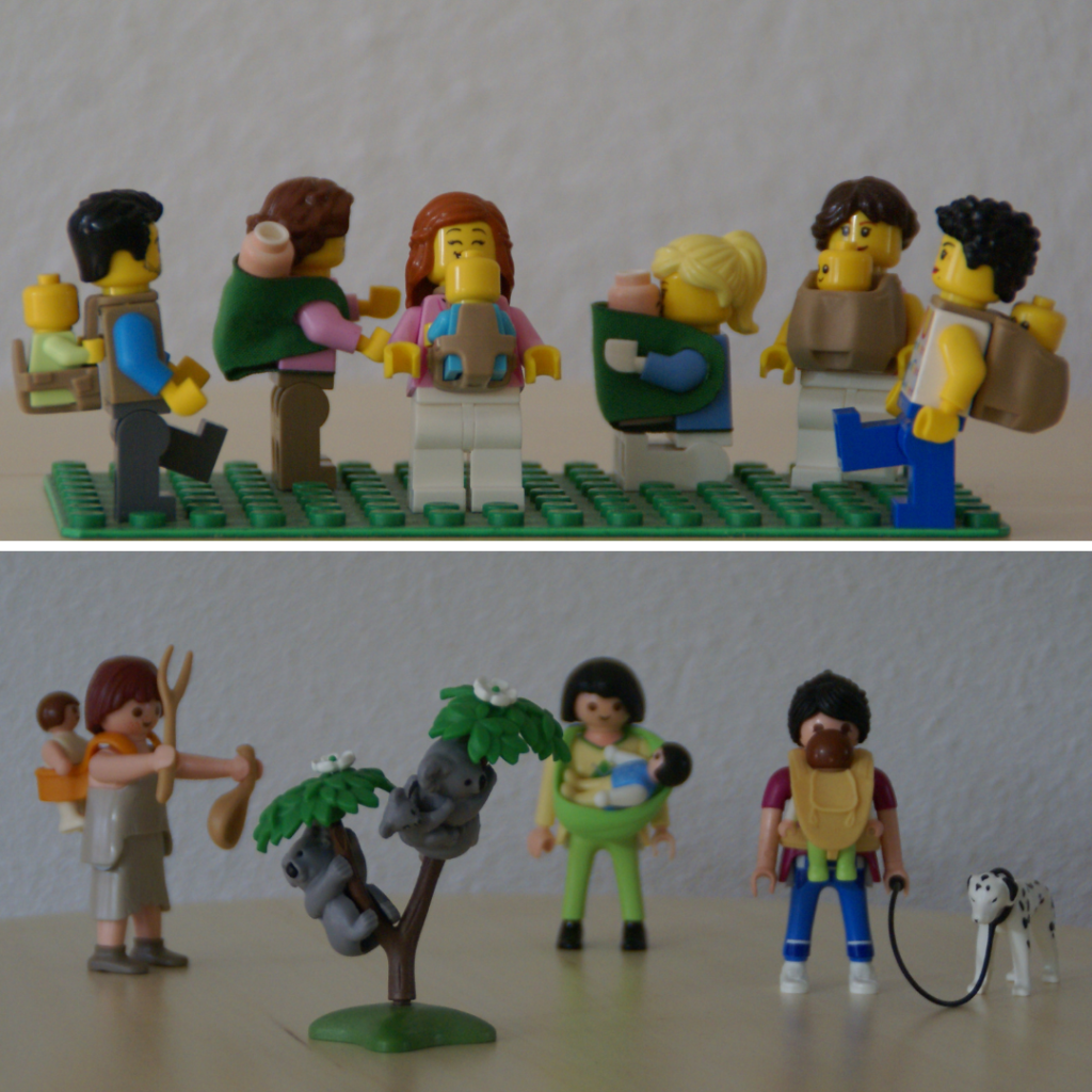Draagbeeldjes Lego Playmobiel 2